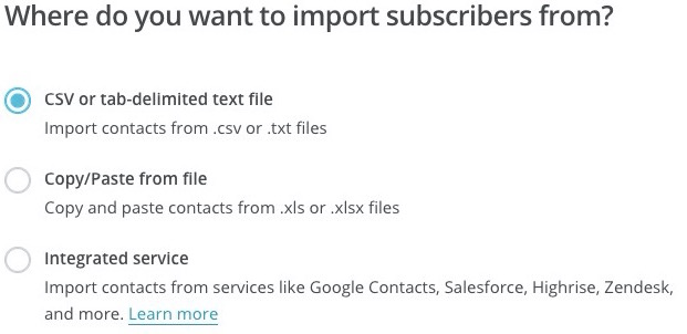 importwizard importfromcsv