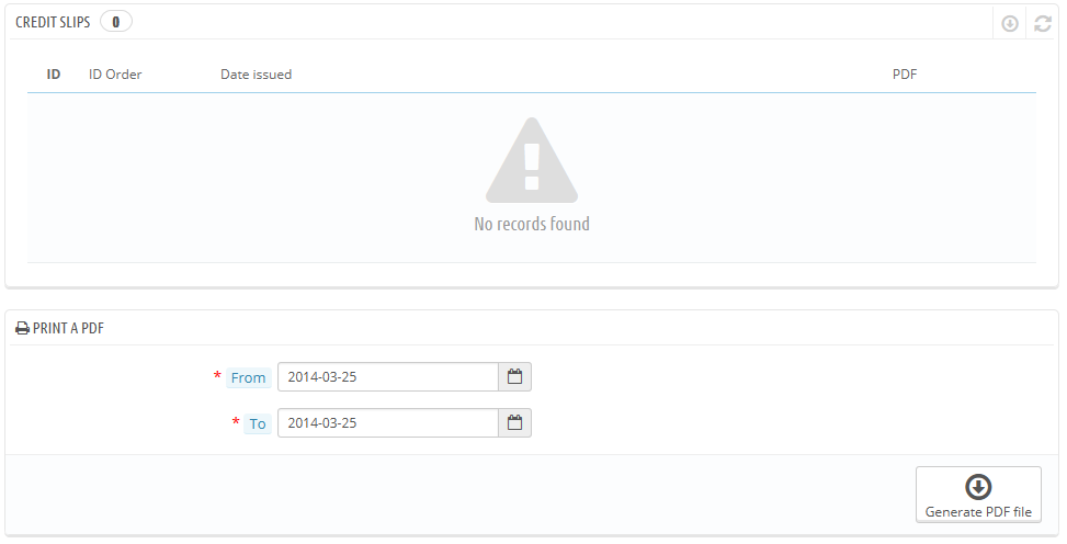 gestione buoni sconto prestashop