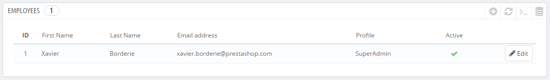 gestione dipendenti prestashop