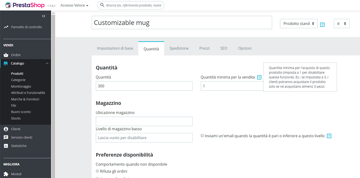 guida popup prestashop