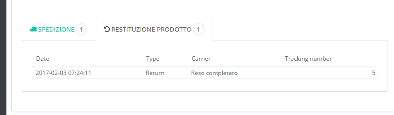 stato rma prestashop
