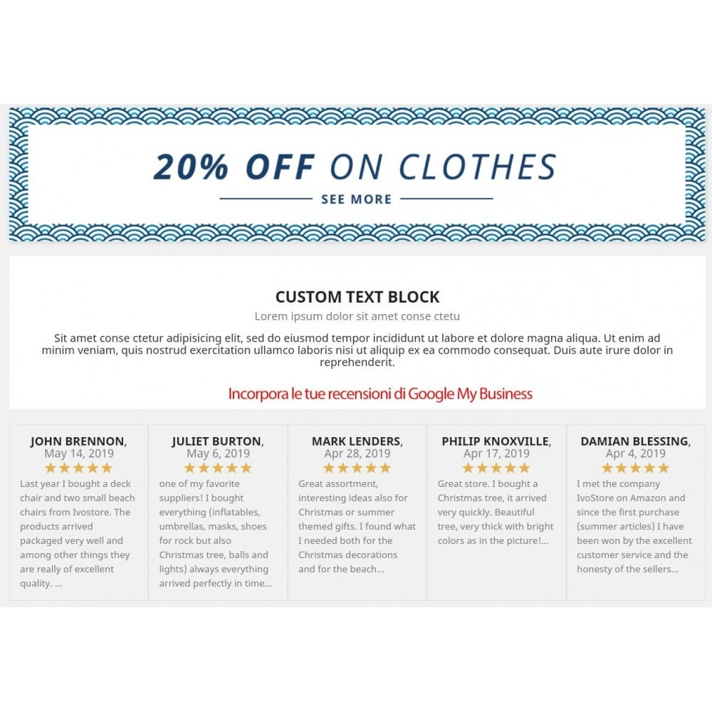 embed google my business reviews